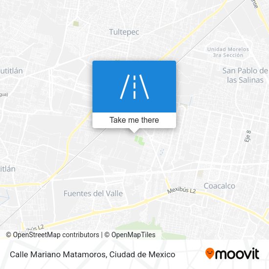 Calle Mariano Matamoros map