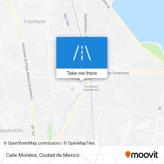 Mapa de Calle Morelos