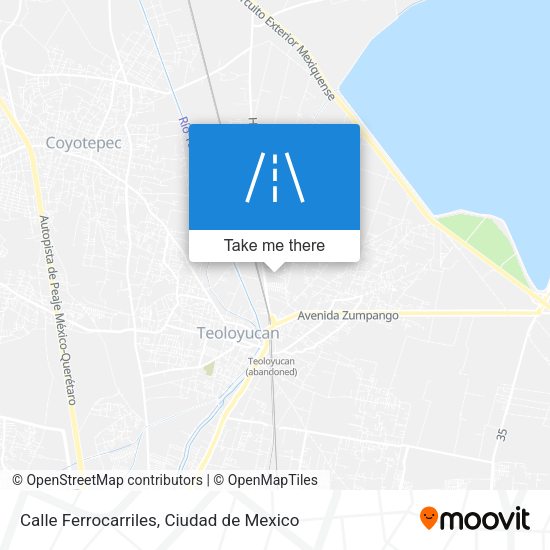Calle Ferrocarriles map