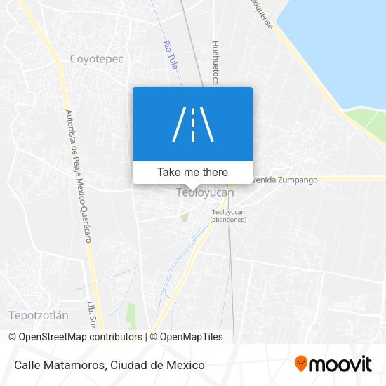 Calle Matamoros map
