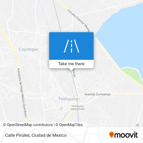 Mapa de Calle Pirules