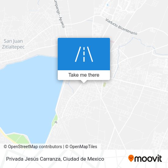 Privada Jesús Carranza map