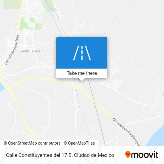 Calle Constituyentes del 17 B map