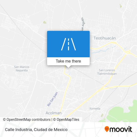 Calle Industria map