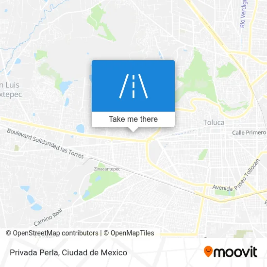Privada Perla map