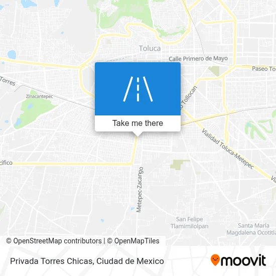 Privada Torres Chicas map