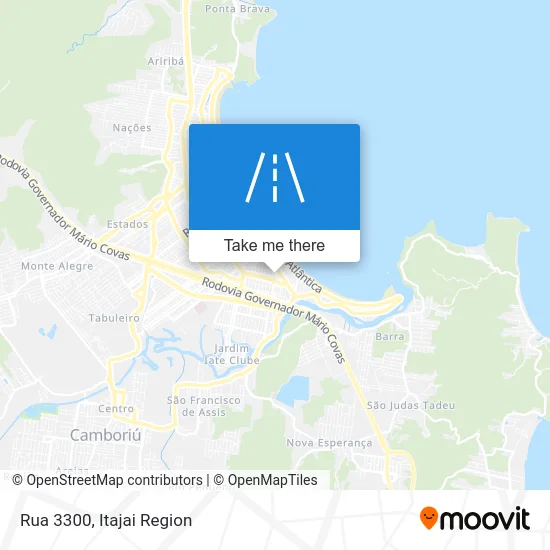 Rua 3300 map