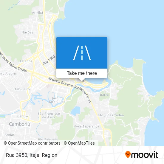 Rua 3950 map