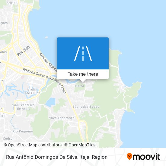 Mapa Rua Antônio Domingos Da Silva