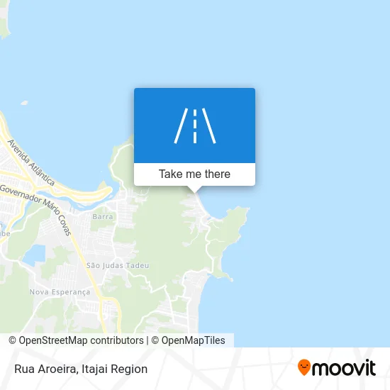 Rua Aroeira map