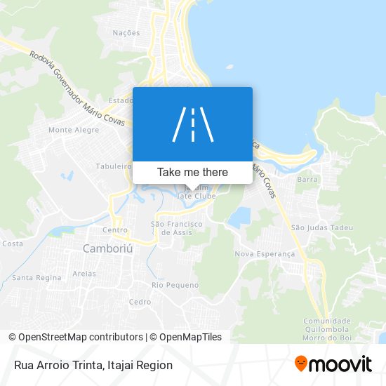 Rua Arroio Trinta map