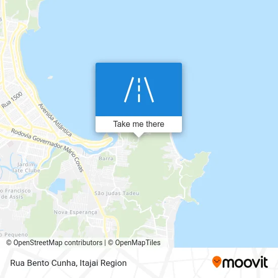 Rua Bento Cunha map