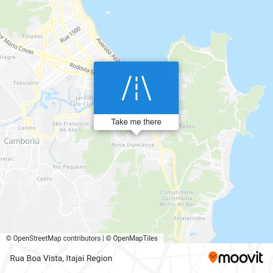 Rua Boa Vista map