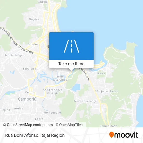 Rua Dom Afonso map