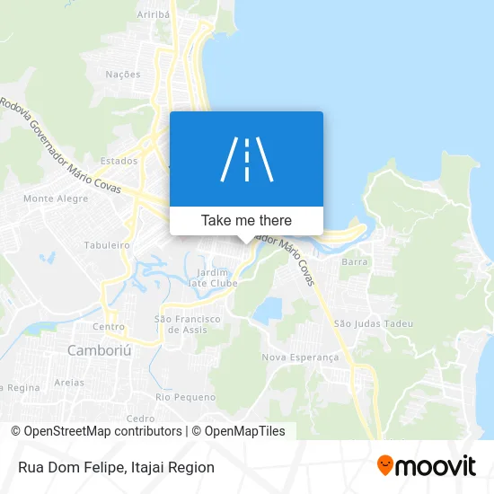 Rua Dom Felipe map
