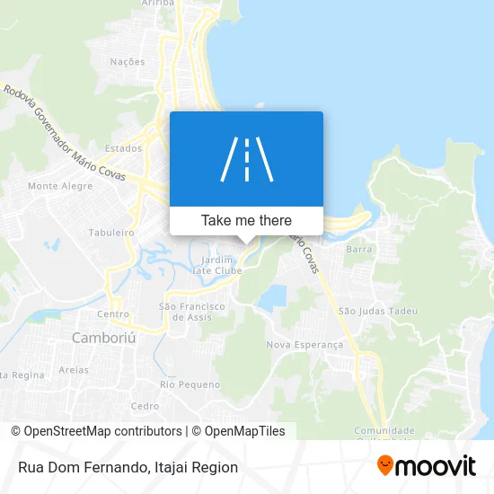Rua Dom Fernando map