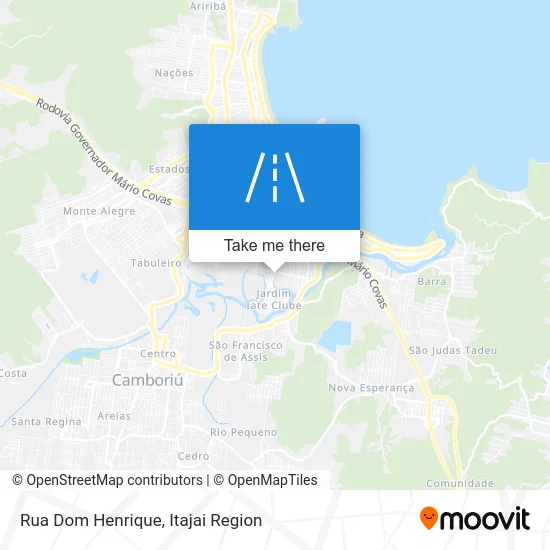 Rua Dom Henrique map