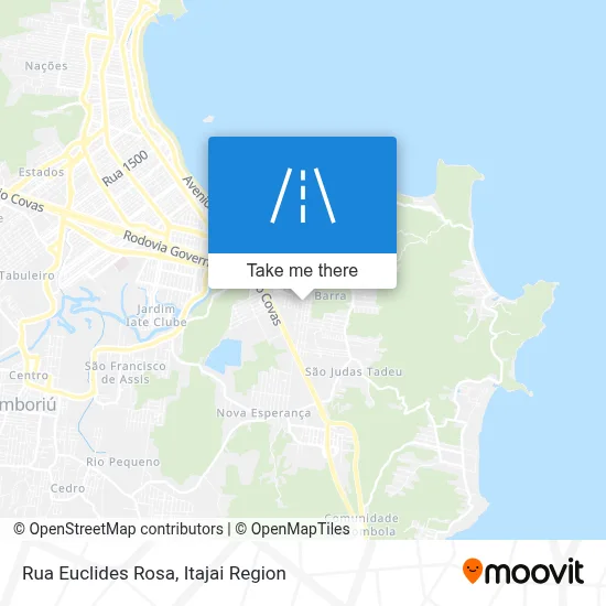 Rua Euclides Rosa map