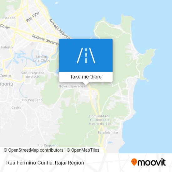 Rua Fermino Cunha map