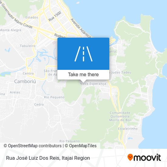 Rua José Luiz Dos Reis map
