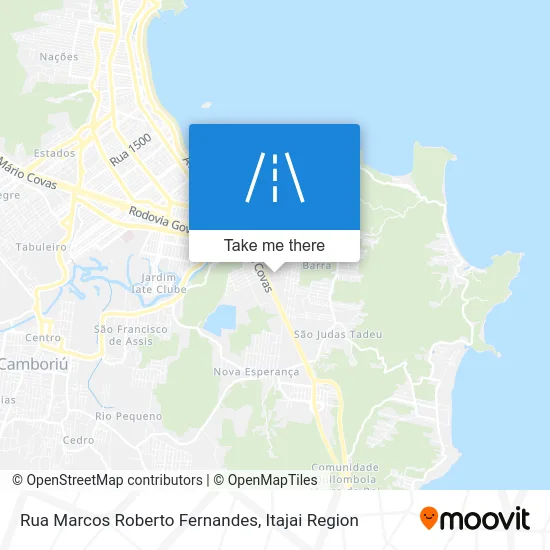 Rua Marcos Roberto Fernandes map