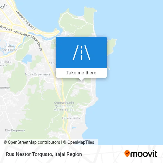 Rua Nestor Torquato map