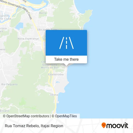 Rua Tomaz Rebelo map