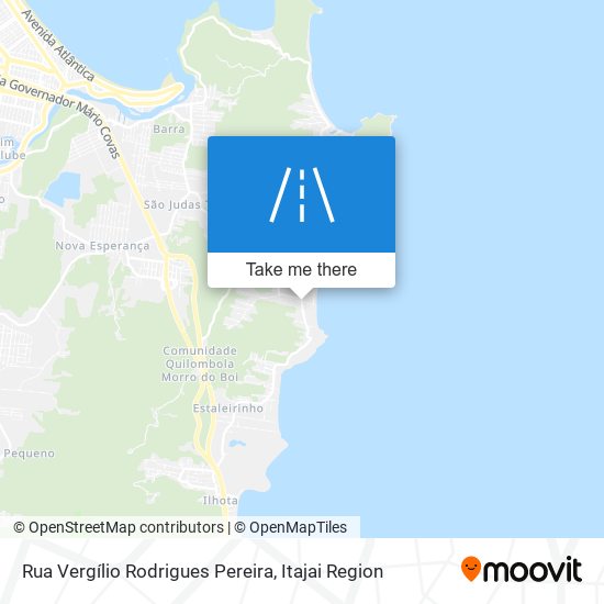 Rua Vergílio Rodrigues Pereira map