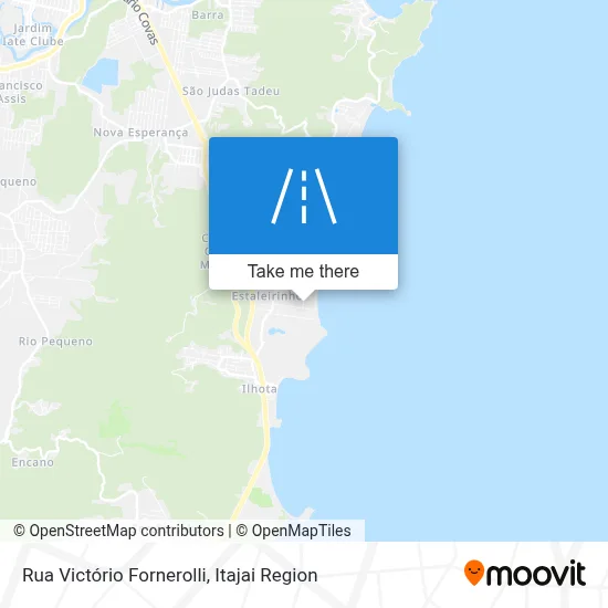 Rua Victório Fornerolli map