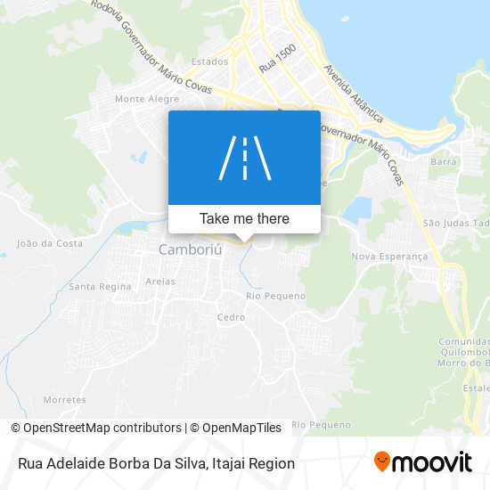 Rua Adelaide Borba Da Silva map