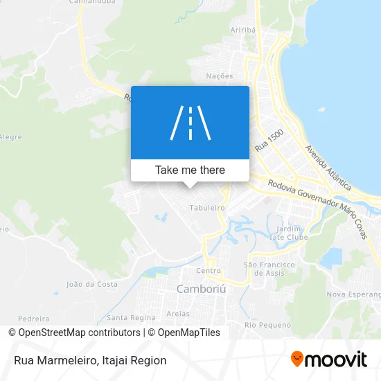 Rua Marmeleiro map