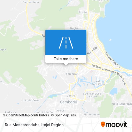 Rua Massaranduba map