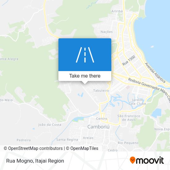 Rua Mogno map