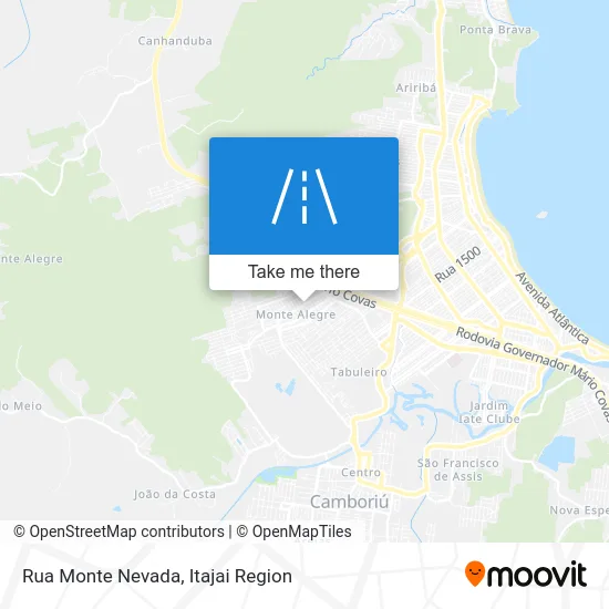 Rua Monte Nevada map