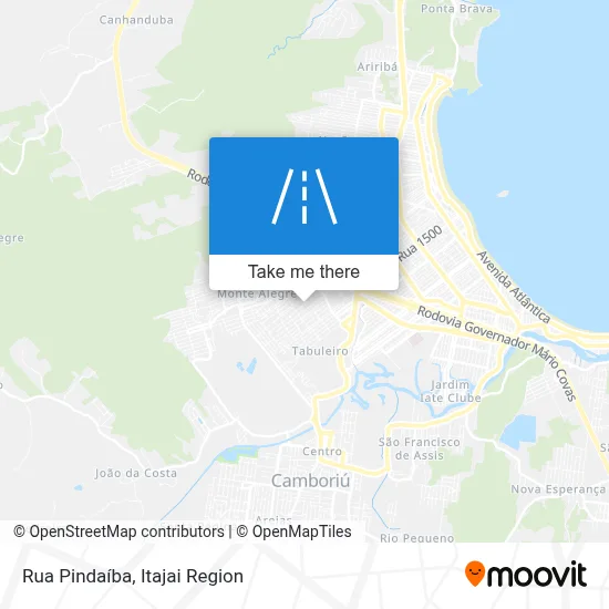 Rua Pindaíba map