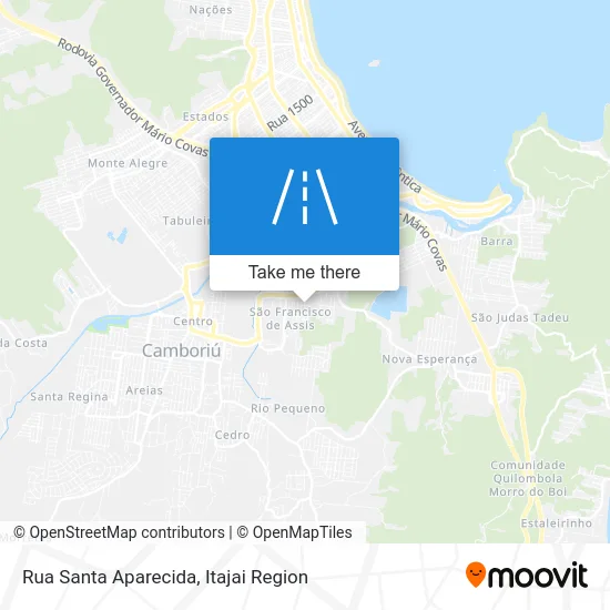 Rua Santa Aparecida map
