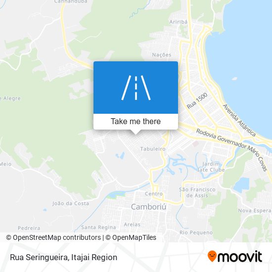 Mapa Rua Seringueira