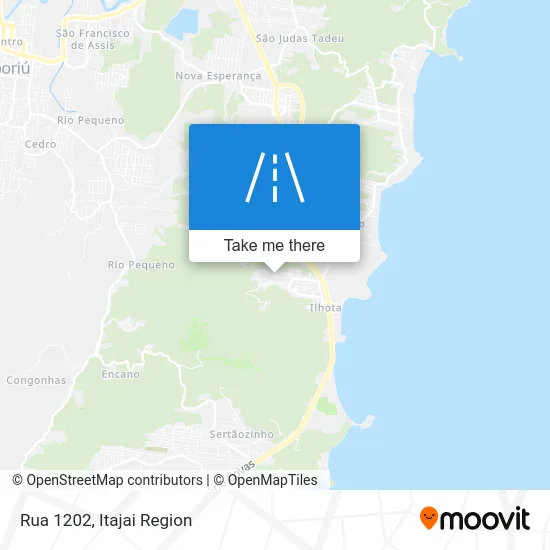 Rua 1202 map