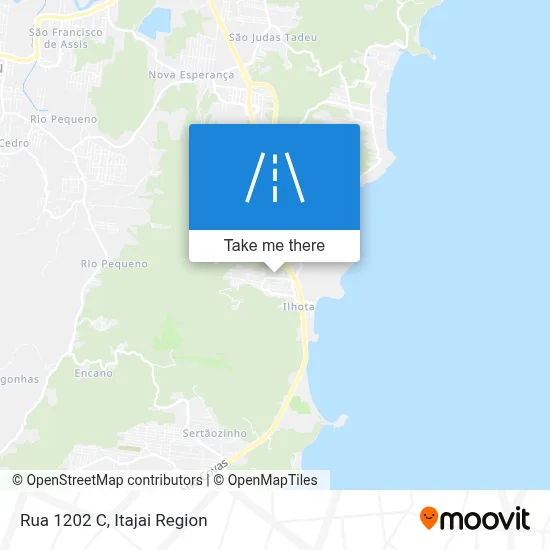 Rua 1202 C map