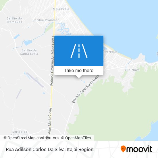 Mapa Rua Adilson Carlos Da Silva