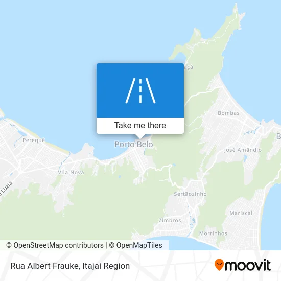 Rua Albert Frauke map