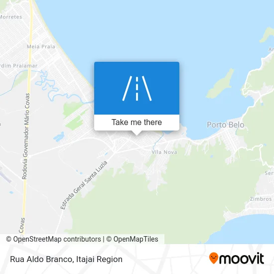 Rua Aldo Branco map