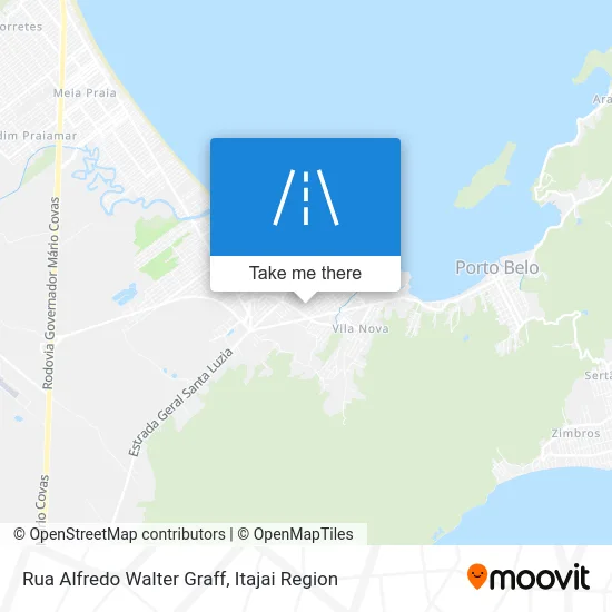 Rua Alfredo Walter Graff map