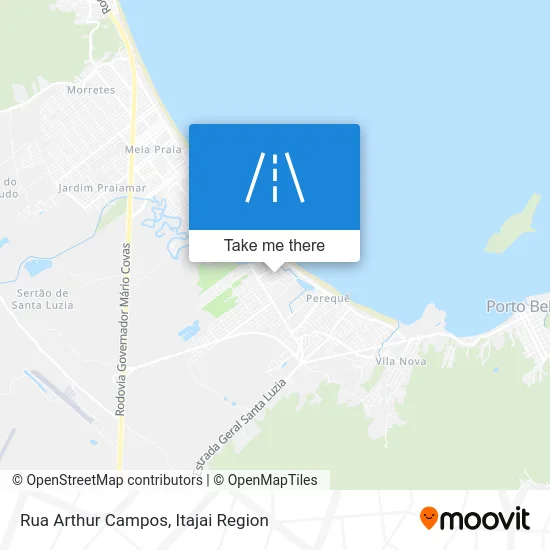 Rua Arthur Campos map