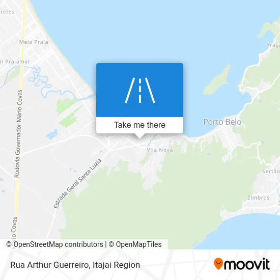 Rua Arthur Guerreiro map