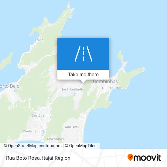 Rua Boto Rosa map