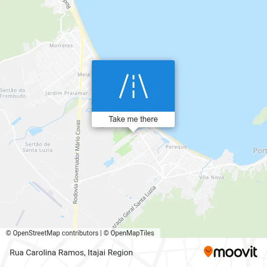 Rua Carolina Ramos map