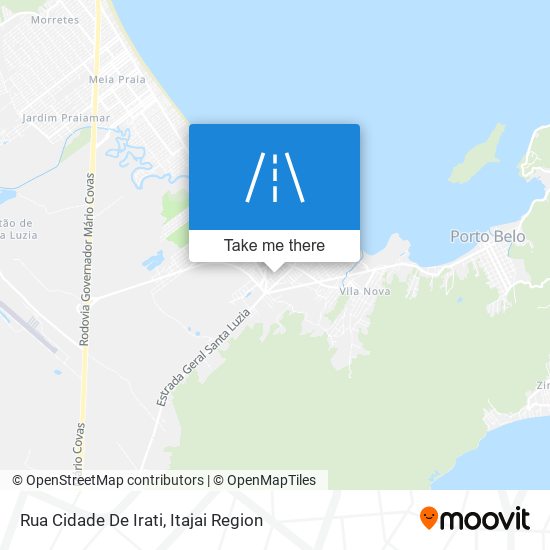 Rua Cidade De Irati map