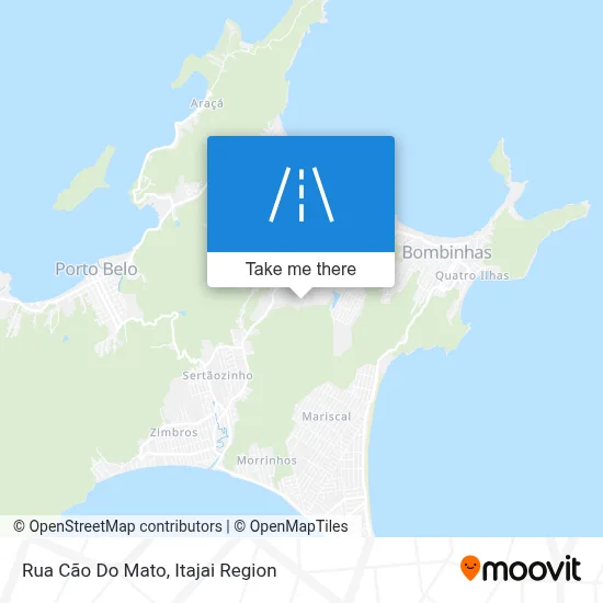 Rua Cão Do Mato map