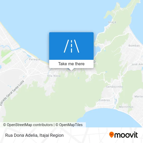Rua Dona Adelia map